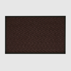 Коврик придверный X Y Carpet коричневый 50х80 см