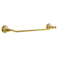 Держатель для полотенца Boheme Bianco Palazzo золотой 61х8,5х6,5 см