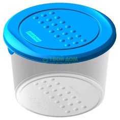 Контейнер Plast Team Pattern 0,8 л круглая (PT1099)