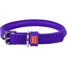 Ошейник для собак CoLLaR Waudog Glamour круглый для длинношерстных 8 мм x 20-25 см фиолетовый