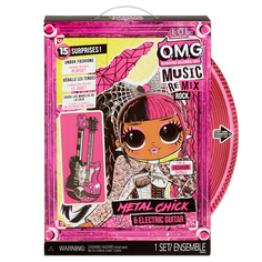 Кукла L.O.L. Surprise OMG Remix Rock- Metal Chick and Electric Guitar Lol