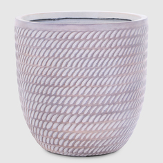 Горшок для цветов L&t pottery коричневый 37х37х36 см