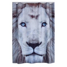 Штора для ванной Ridder Leo серый 200х180 см