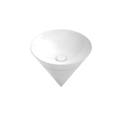 Раковина Kerama marazzi co.wbi.44 cono 44см с бортиком встраиваемая сверху
