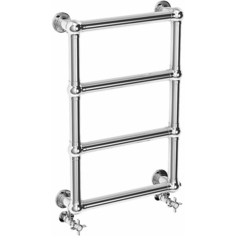 Водяной полотенцесушитель Boheme Chromo серебряный 56,6х12х74,8 см