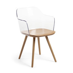 Стул klam (la forma) бежевый 56x76x56 см.