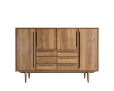 Большой комод bruni (etg-home) коричневый 180.0x120.0x45.0 см.