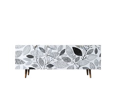 Комод berber (etg-home) белый 180x70x40 см.