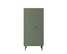 Шкаф berber (etg-home) зеленый 80x170x50 см.