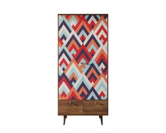 Шкаф berber (etg-home) мультиколор 90x200x50 см.