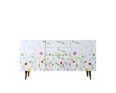 Комод berber (etg-home) белый 160x70x40 см.