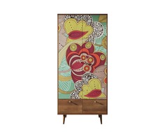 Шкаф berber (etg-home) мультиколор 90x200x50 см.