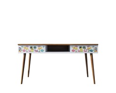 Стол рабочий berber (etg-home) мультиколор 150x75x60 см.