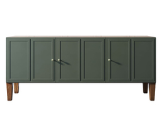Комод andersen (etg-home) зеленый 165x70x40 см.