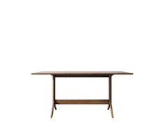 Обеденный стол andersen (etg-home) коричневый 160x74x93 см.