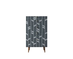 Комод высокий berber (etg-home) зеленый 70x120x45 см.