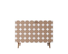 Комод berber (etg-home) коричневый 120x90x45 см.