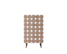 Комод высокий berber (etg-home) коричневый 70x120x45 см.