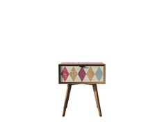 Тумба bruni print (etg-home) мультиколор 45x52x35 см.
