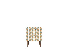 Тумбочка berber (etg-home) оранжевый 40x50x35 см.