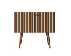 Комод на высоких ножках berber (etg-home) мультиколор 90x80x45 см.