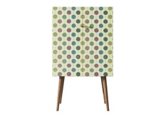 Комод на высоких ножках berber (etg-home) мультиколор 70x120x45 см.