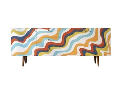 Комод berber (etg-home) мультиколор 180x70x40 см.