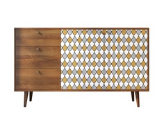 Комод berber (etg-home) мультиколор 150x90x45 см.