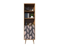 Стеллаж с ящиками berber (etg-home) мультиколор 40x190x45 см.
