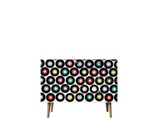 Комод berber (etg-home) мультиколор 90x70x40 см.