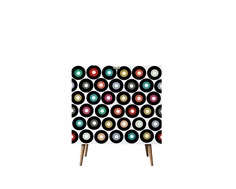Комод berber (etg-home) мультиколор 80x90x45 см.