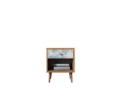 Тумбочка berber (etg-home) серый 40x50x35 см.