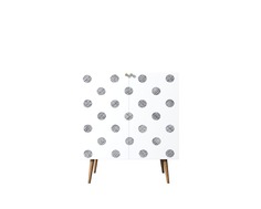 Комод berber (etg-home) серый 80x90x45 см.
