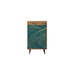 Комод berber (etg-home) зеленый 70x120x45 см.