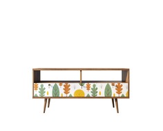 Консоль berber (etg-home) желтый 130x60x40 см.