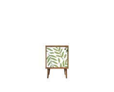 Тумбочка berber (etg-home) зеленый 35x50x35 см.
