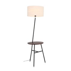 Торшер menola (st luce) коричневый 45x158x45 см.