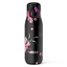 Термос zoku 500 мл midnight floral (zoku) мультиколор 7x24x7 см.