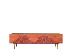 Комод berber (etg-home) мультиколор 180x50x45 см.