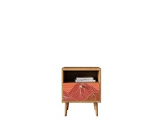 Тумбочка berber (etg-home) мультиколор 40x50x35 см.
