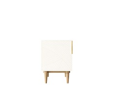 Тумбочка с дверкой line (etg-home) бежевый 40x50x35 см.