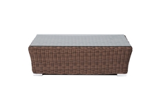 Журнальный столик капучино (outdoor) серый 110x30x66 см.