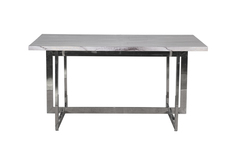 Стол обеденный (garda decor) серый 150x75x90 см.