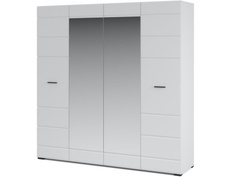 Шкаф «йорк» (империал) белый 200x205x54 см. Imperial