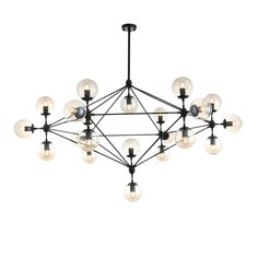 Люстра потолочная stampo (st luce) черный 120 см.