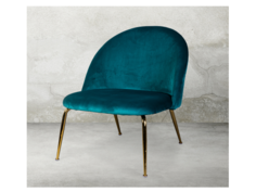 Стул leisure lounge (desondo) голубой 70x72x65 см.