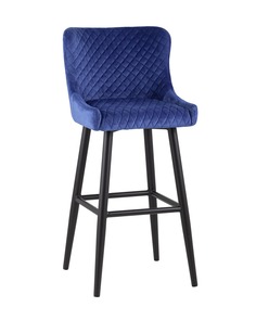 Стул барный ститч (stoolgroup) синий 48x109x42 см.