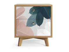 Прикроватная тумба fr009 (the idea) мультиколор 49x55x40 см.