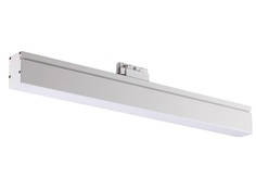 Накладной светильник iter 1 (novotech) белый 4x11x60 см.