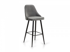 Стул барный franz (ogogo) серый 47x110x50 см.